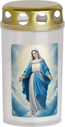 Decoración digna con motivo de Marie
