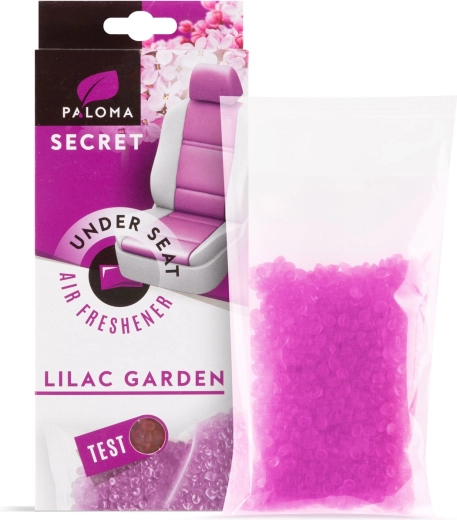 Ambientador para coche Paloma Secret bajo el asiento Liliac garden 40 g