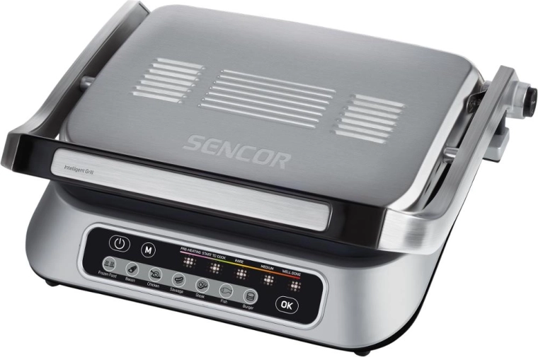 Sencor SBG 6031SS parrilla de contacto inteligente