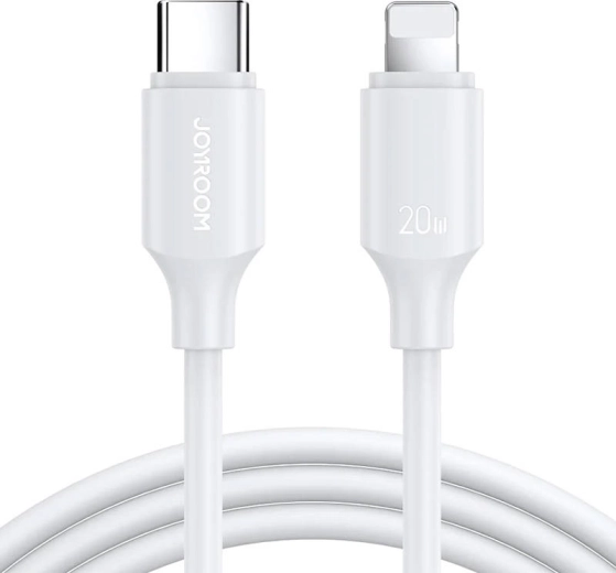 Joyroom cable USB-C a Lightning 20 W, 1 m (blanco)