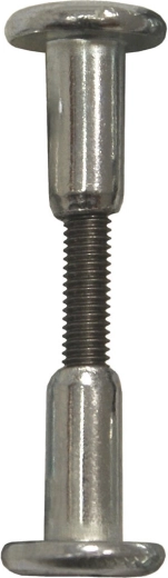 Herraje de unión de 32 mm de acero galvanizado, 50 uds.
