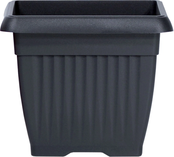 Maceta Terra cuadrada 19 cm antracita