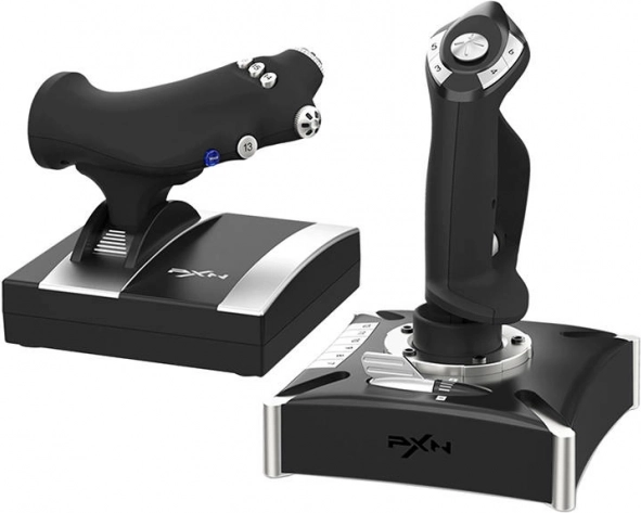 Joystick y palanca de gases PXN 2119 Pro para simuladores de vuelo
