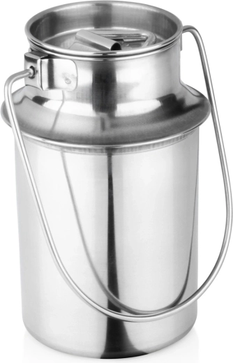 Jarra lechera de acero inoxidable Vilde de 1 l con tapa