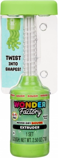 Masa para modelar Wonder Factory, masa no secante, verde