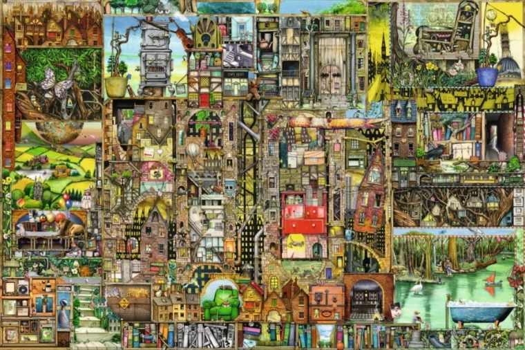 Ravensburger Puzzle Ciudad Extraña 5000 piezas
