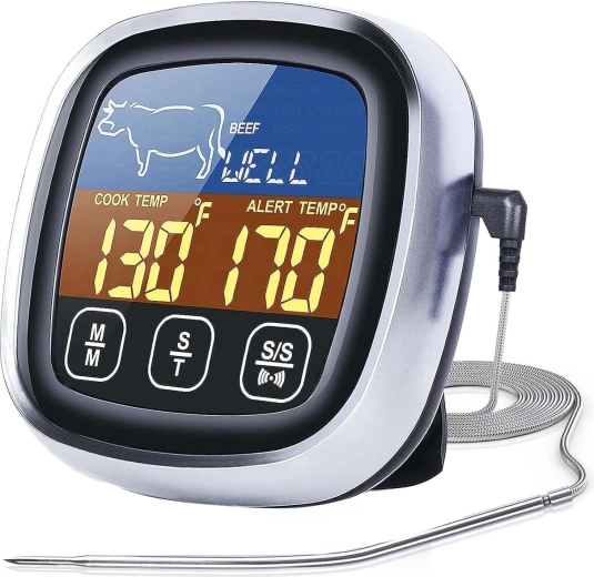 Termómetro de cocina digital Renew Force con sonda y temporizador