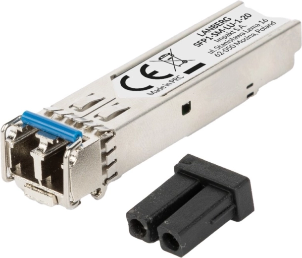 Módulo SFP óptico Gigabit Ethernet 1,25 Gb/s 1310 nm LC/UPC monomodo hasta 20 km