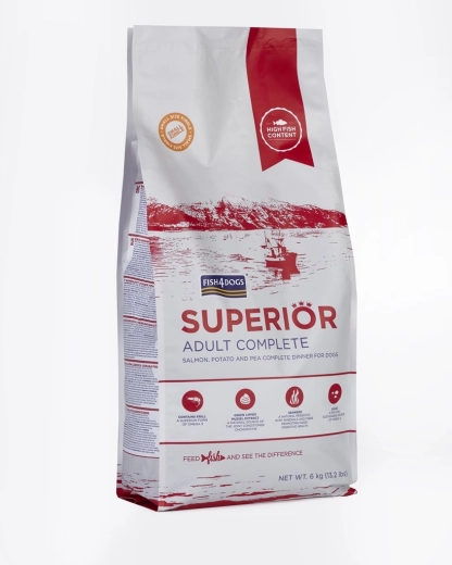 Fish4Dogs Superior pienso para perros adultos pequeños salmón con patatas 6 kg