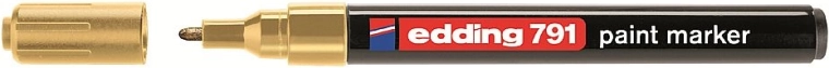 Rotulador de pintura dorado Edding 791