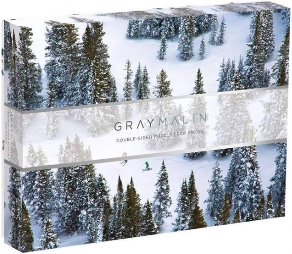 Puzzle de doble cara NIEVE GRAY MALIN 500 piezas