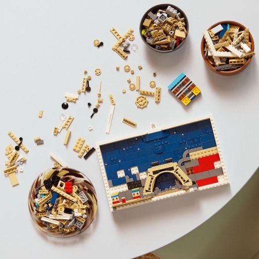 Construcción relajante con instrucciones 3D