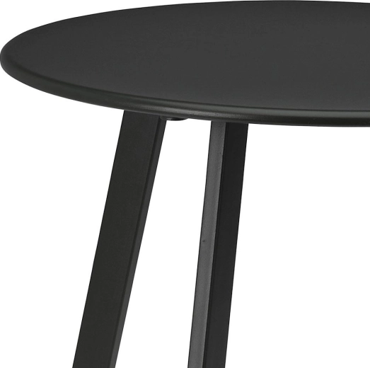 Aspecto minimalista en negro mate