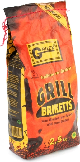 Briquetas para barbacoa 2,5 kg