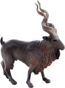 Figura de cabra markhor – modelo realista para niños y coleccionistas