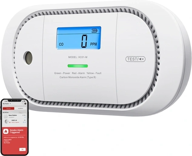 Detector de monóxido de carbono X-Sense XC01-M Link+ Pro