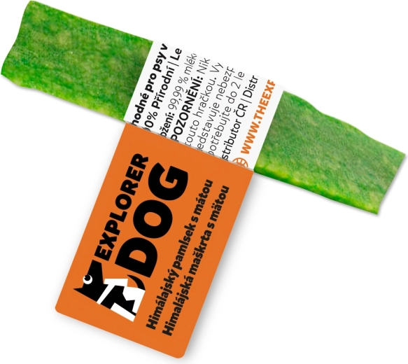 Explorer Dog snack de queso del Himalaya con menta, tamaño S – S