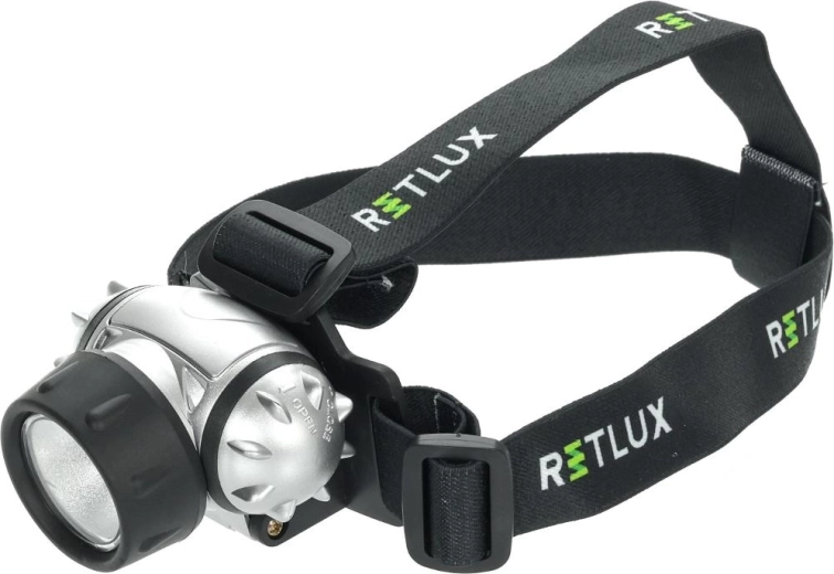 Linterna frontal Retlux con LED COB de 3 W