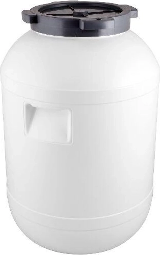 Barril de plástico para col 60–65 l con tapa de rosca