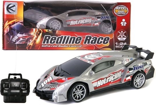 Coche deportivo de colores con control remoto