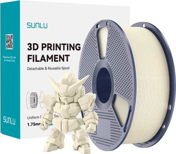 Filamento Sunlu PLA+ 2.0 marfil 1,75 mm