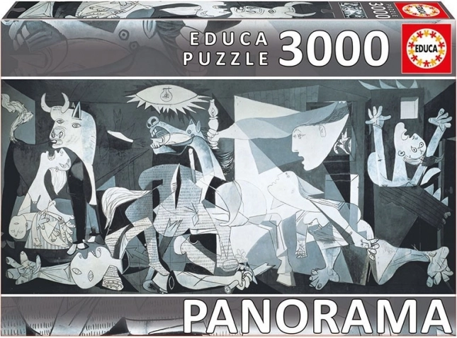 Educa puzzle panorámico Guernica, Pablo Picasso, 3000 piezas