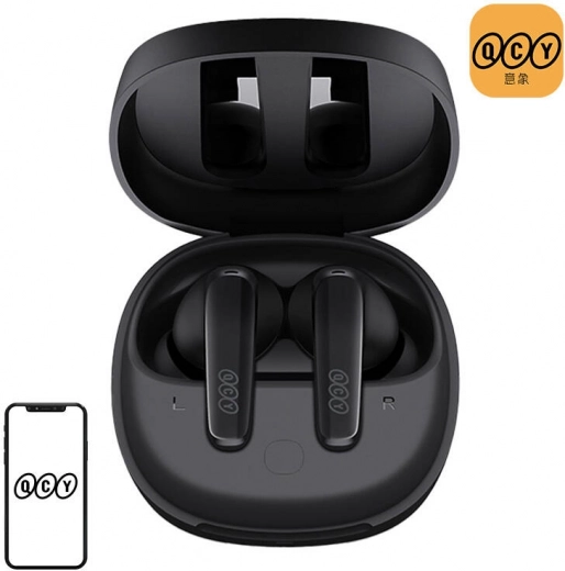 Auriculares inalámbricos QCY T13x negros