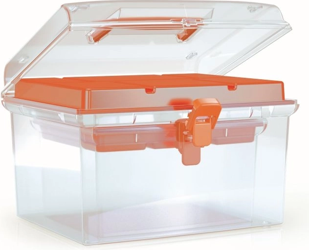 Organizadores de plástico NUF set naranja 245 × 214 × 158 mm