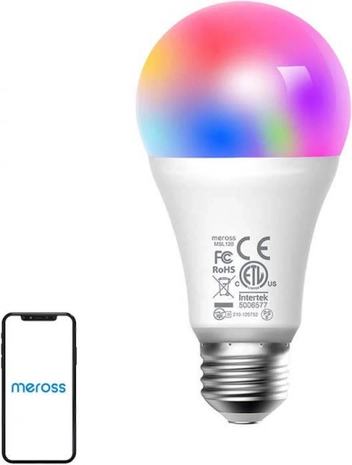 Bombilla LED inteligente Meross MSL120 con WiFi y compatibilidad con HomeKit