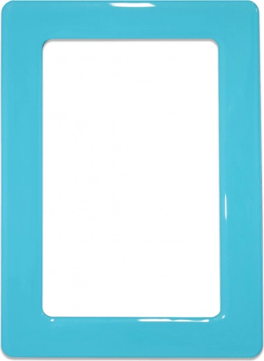 Marco magnético autoadhesivo 13,0 × 8,1 cm – azul claro