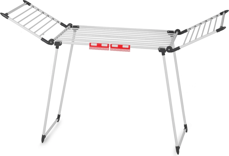 Alas abatibles y soportes para ropa