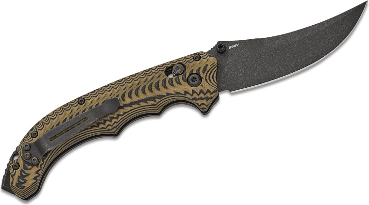 Hoja resistente CPM-S90V con acabado Cerakote