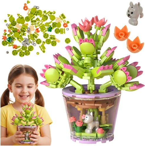 Juego de construcción creativo Maxy 3D flor 172 piezas
