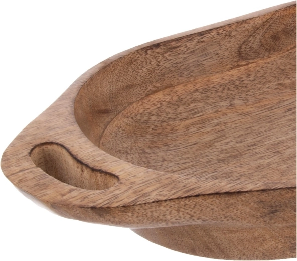 Madera de mango natural con una hermosa veta