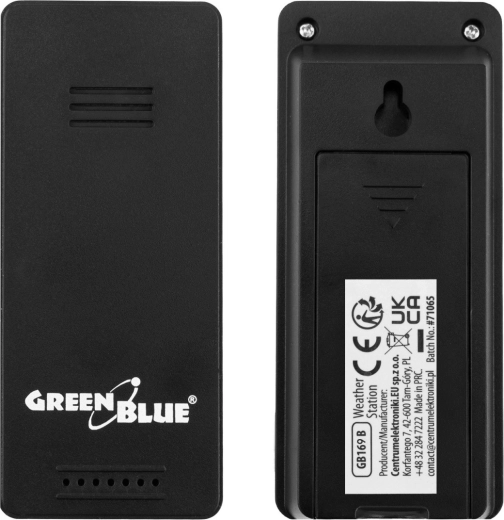 Sensor exterior inalámbrico con protección IP44