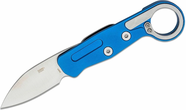 Navaja de bolsillo CRKT Provoke Blue de 6,5 cm