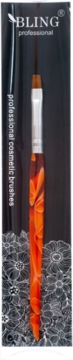 Pincel profesional para gel Bling tamaño 6 – Moteado