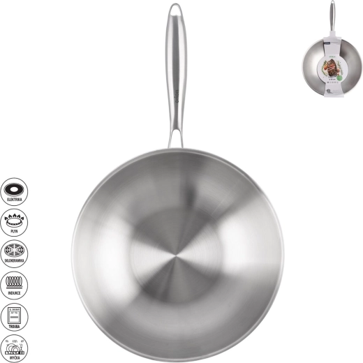Sartén wok Orion Steela 30 cm