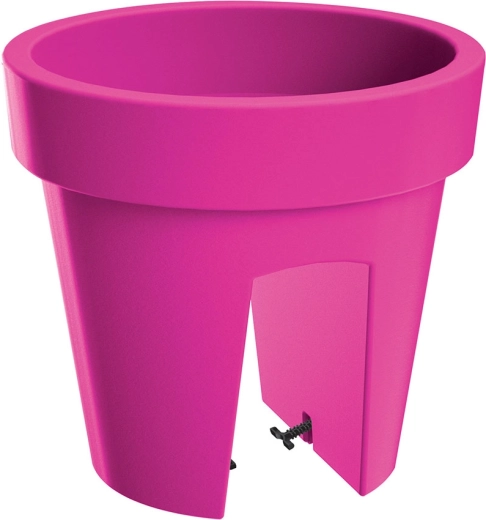 Maceta para barandilla Lofly Railing 24,5 cm – fucsia