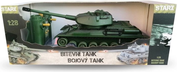 Tanque RC con batalla infrarroja – verde