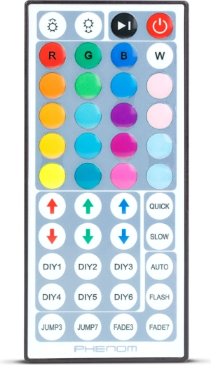 Cambio sencillo de colores y efectos de iluminación