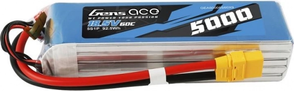 Batería LiPo Gens Ace 5000mAh 18,5V 60C para modelos RC