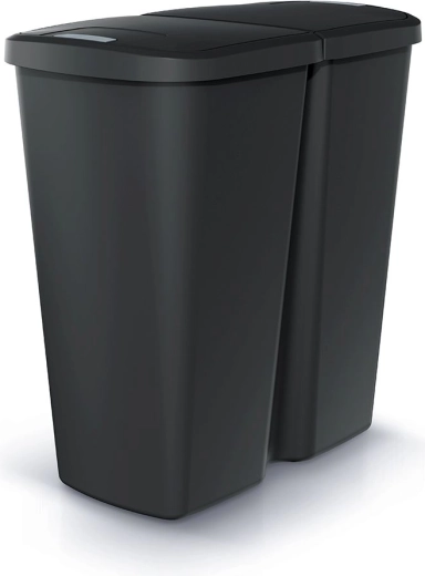 Plástico reciclado resistente y forma compacta
