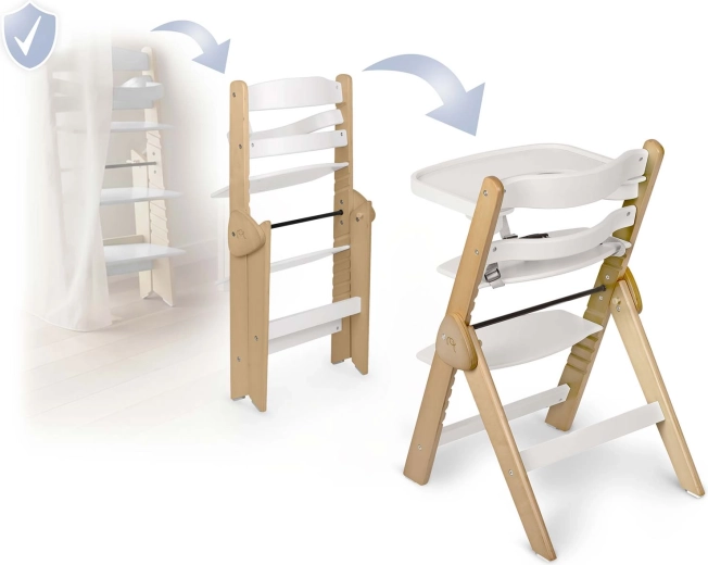 Estructura plegable para ahorrar espacio
