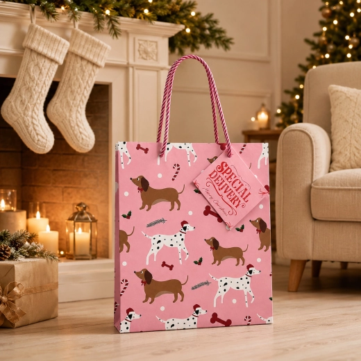 Lista para colocar bajo el árbol de Navidad