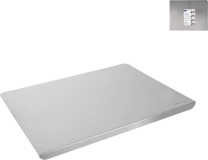 Rodillo de acero inoxidable para masa Silverline 50 × 40 cm