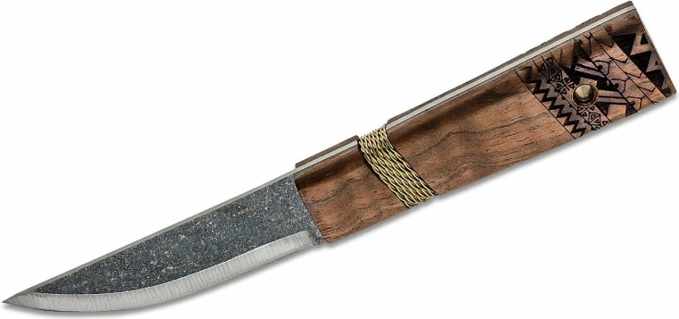 Cuchillo de caza Condor Indigenous Puukko 9,9 cm con funda de cuero