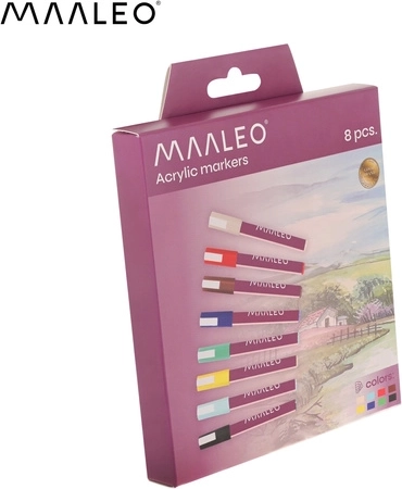 Pintura acrílica real para una cobertura marcada