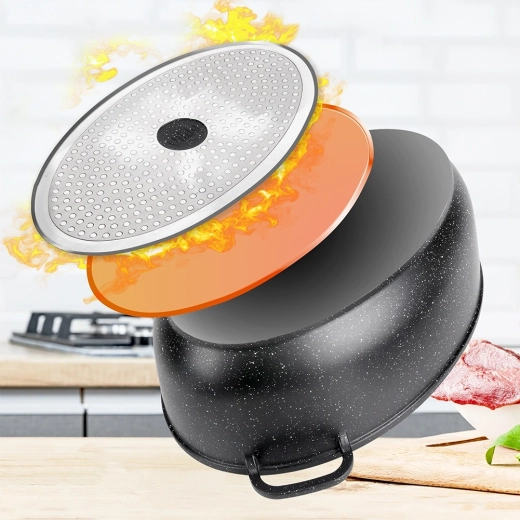 Apta para inducción y para horno, limpieza fácil
