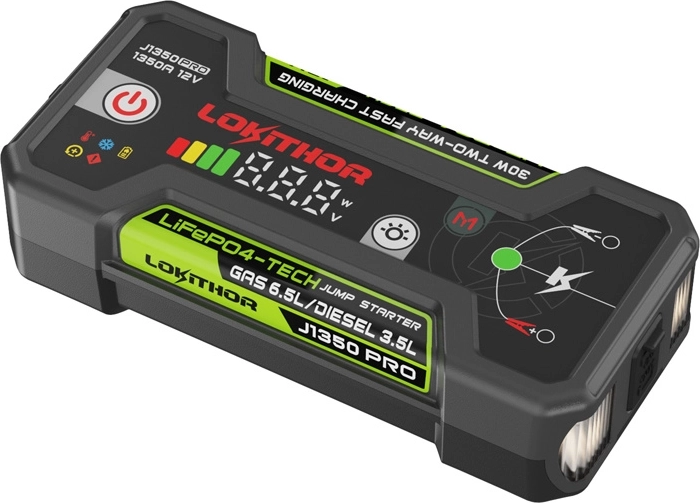 Potente rendimiento de arranque 1350 A
